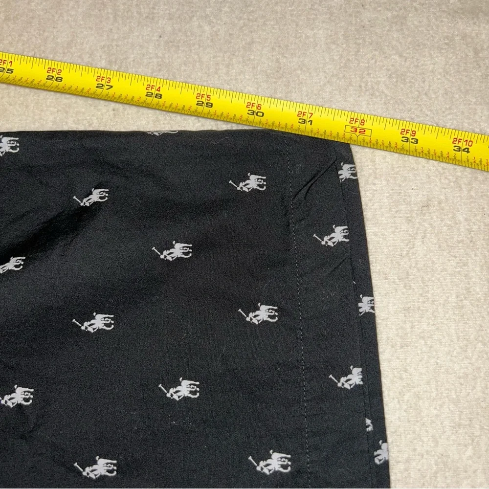 Polo Ralph Lauren Sleepwear Black Allover Pony PJ Bottoms‎ Size 3XT